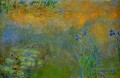 Étang aux nénuphars avec Iris Claude Monet